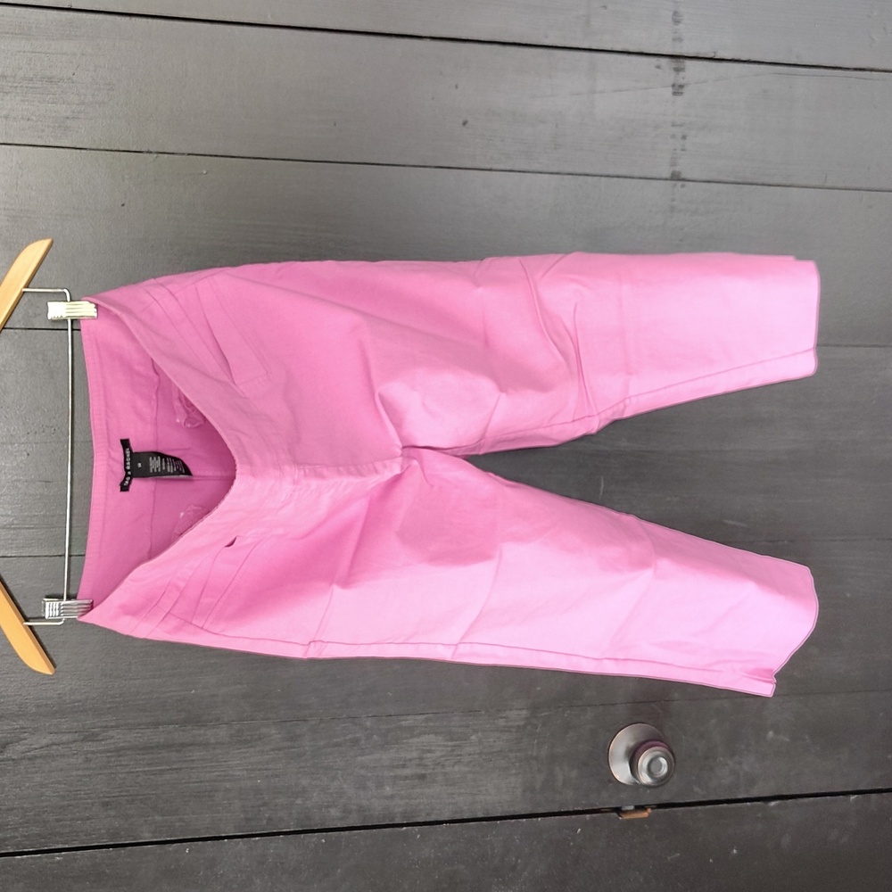 🩷 Zac & Rachel Pink Cropped Capri Pants. Size 14. Excellent Condition. - Picture 13 of 14